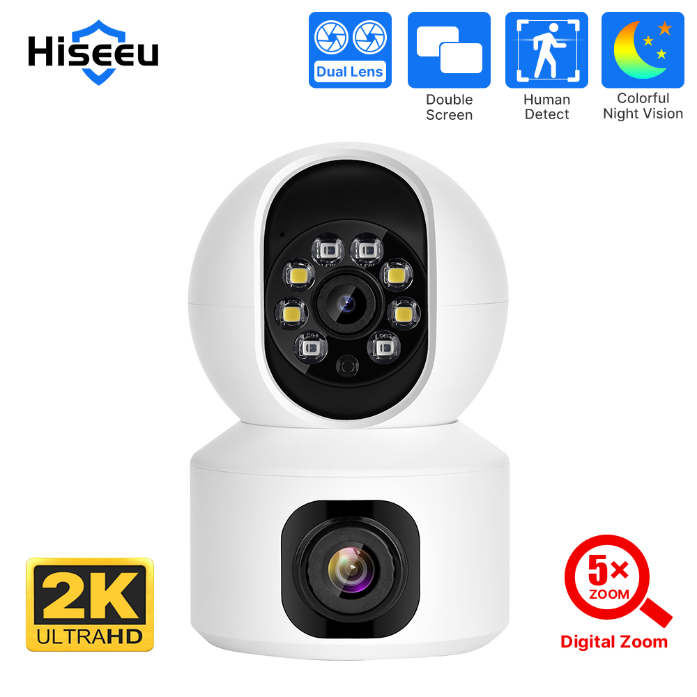 Home Cinema Sony - Hiseeu 2K 4MP PTZ IP Camera