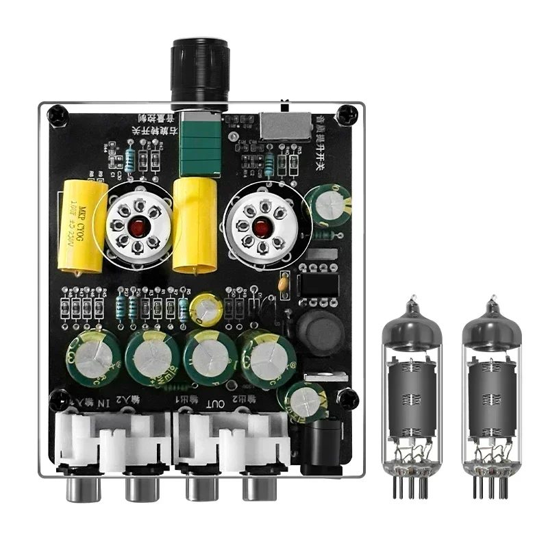 Home Cinema Sound System - Verbeterde 6K4 Buizen Voorversterker Versterkers HiFi