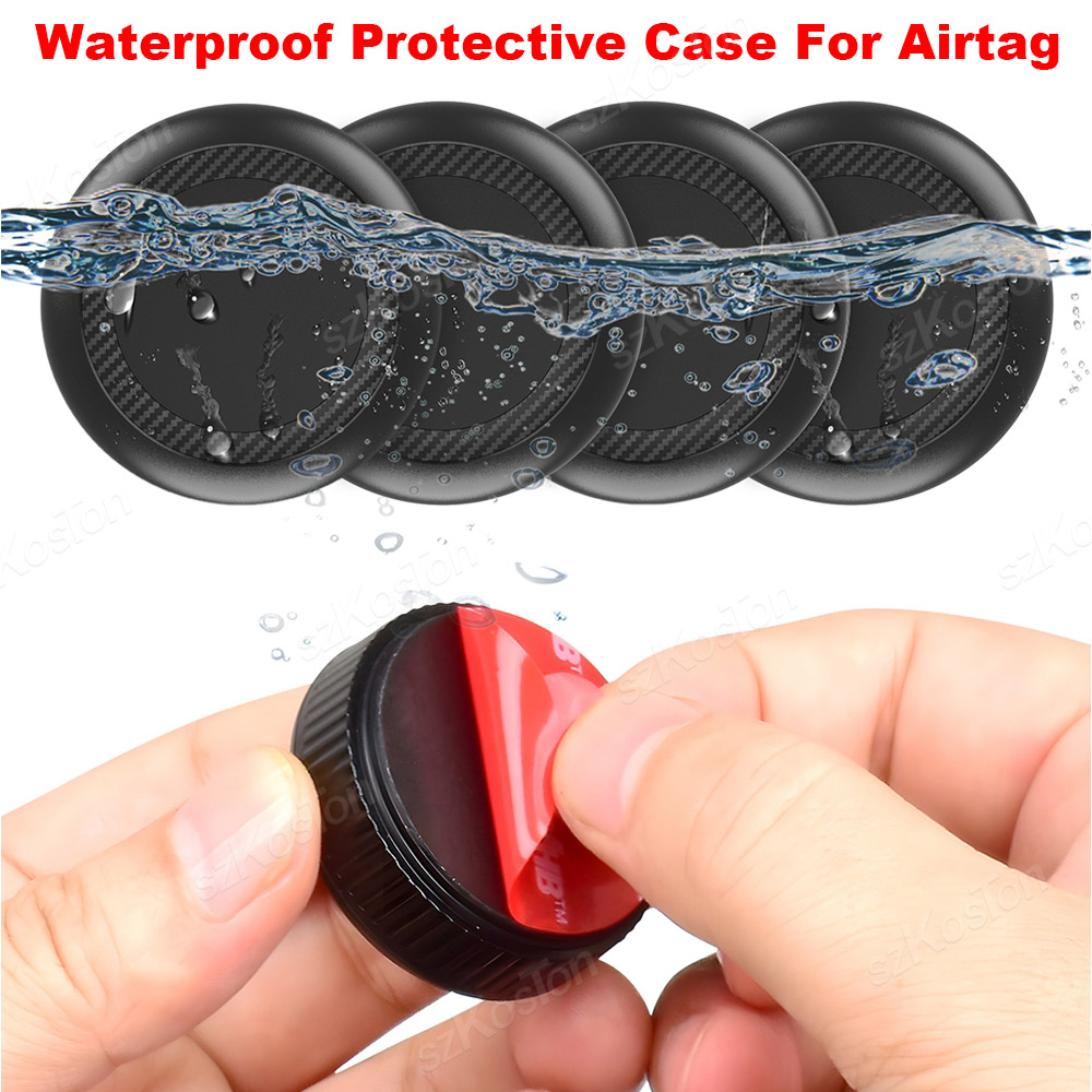 Home Cinema Apple - Waterdichte beschermhoes voor AirTag met kleefsticker