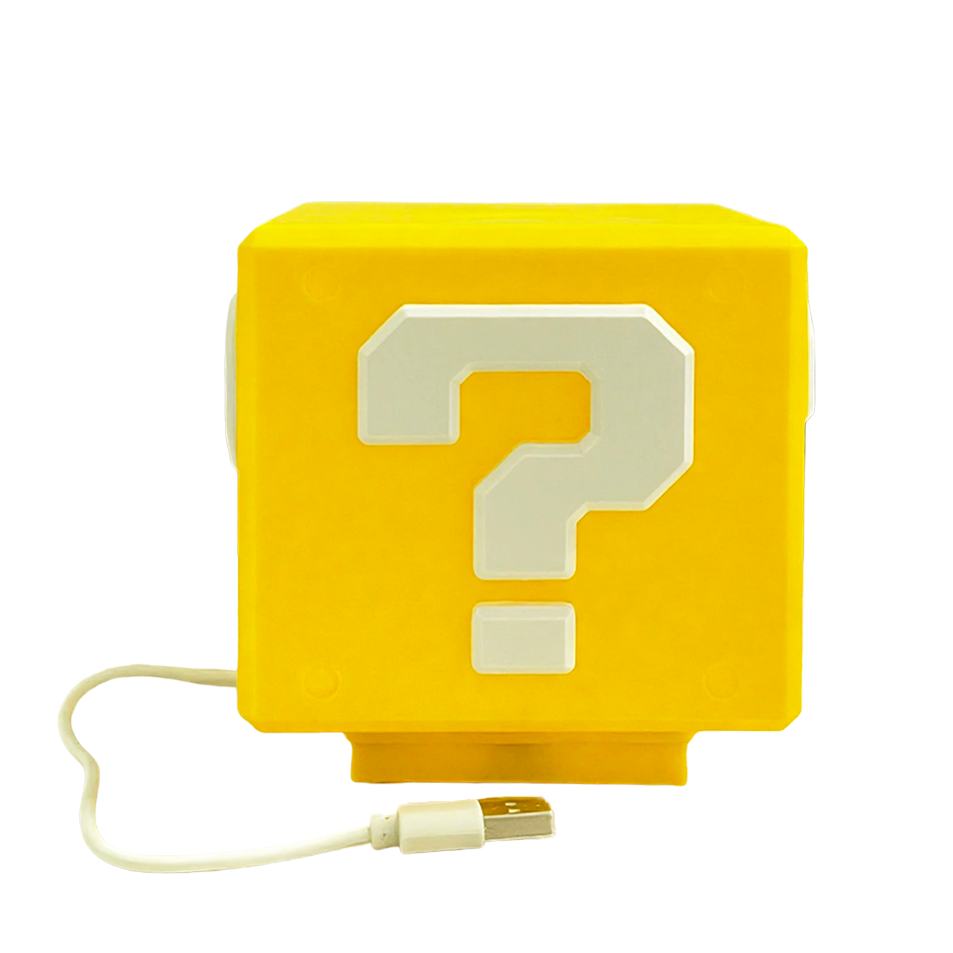 Home Cinema Lighting - 2026 Question Block Lamp met geluidseffecten,