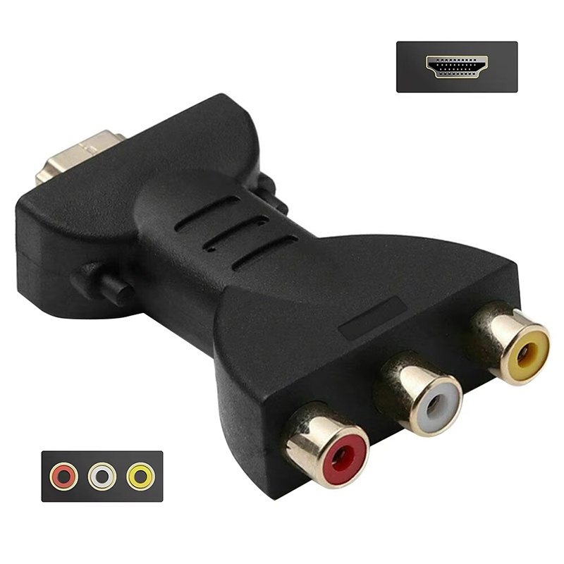 Video Home Cinema - AV naar HDTV Composiet Adapter 3