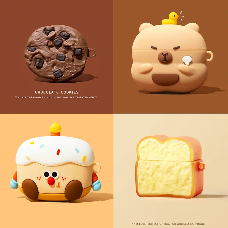 Anker Speaker Soundcore Boom 2 - 3D Chocolade Koekjes Brood Case Voor