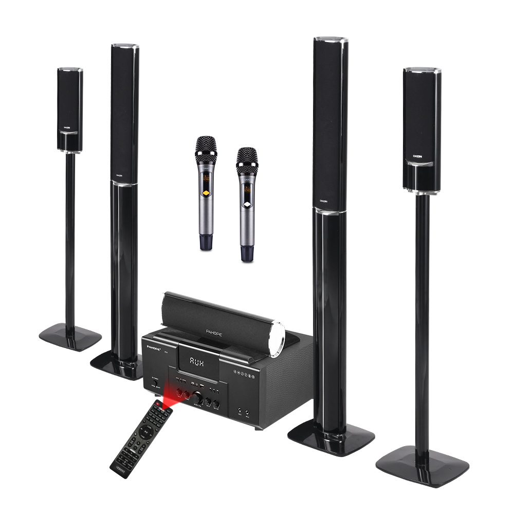 Home Cinema Xlr - 5.1 Surround Home Theatre-systeem Karaoke USB