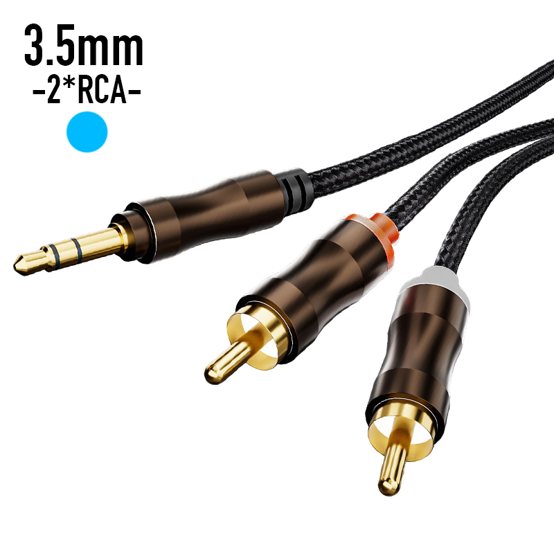 Home Cinema Sound System - RCA naar 3.5 mm jack aux