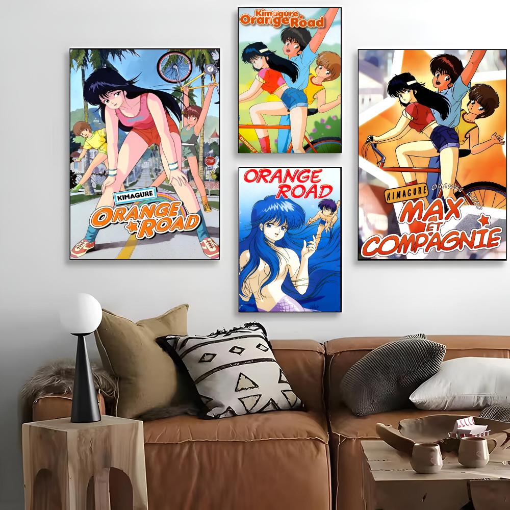 Home.Cinema Orange - Anime Kimagure O-Orange Road Schilderij Kalligrafie