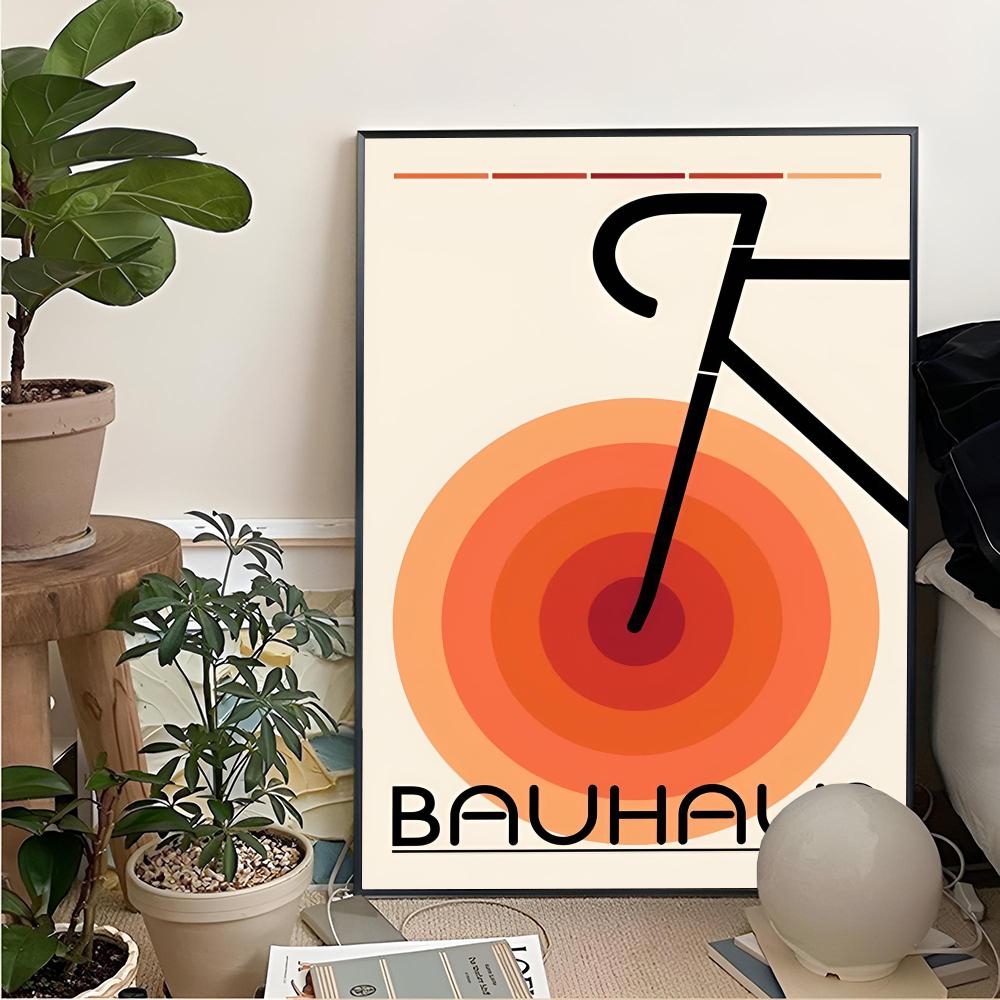 Abstract Oranje Bauhaus-S Geom - Home.Cinema Orange recensie en prijs