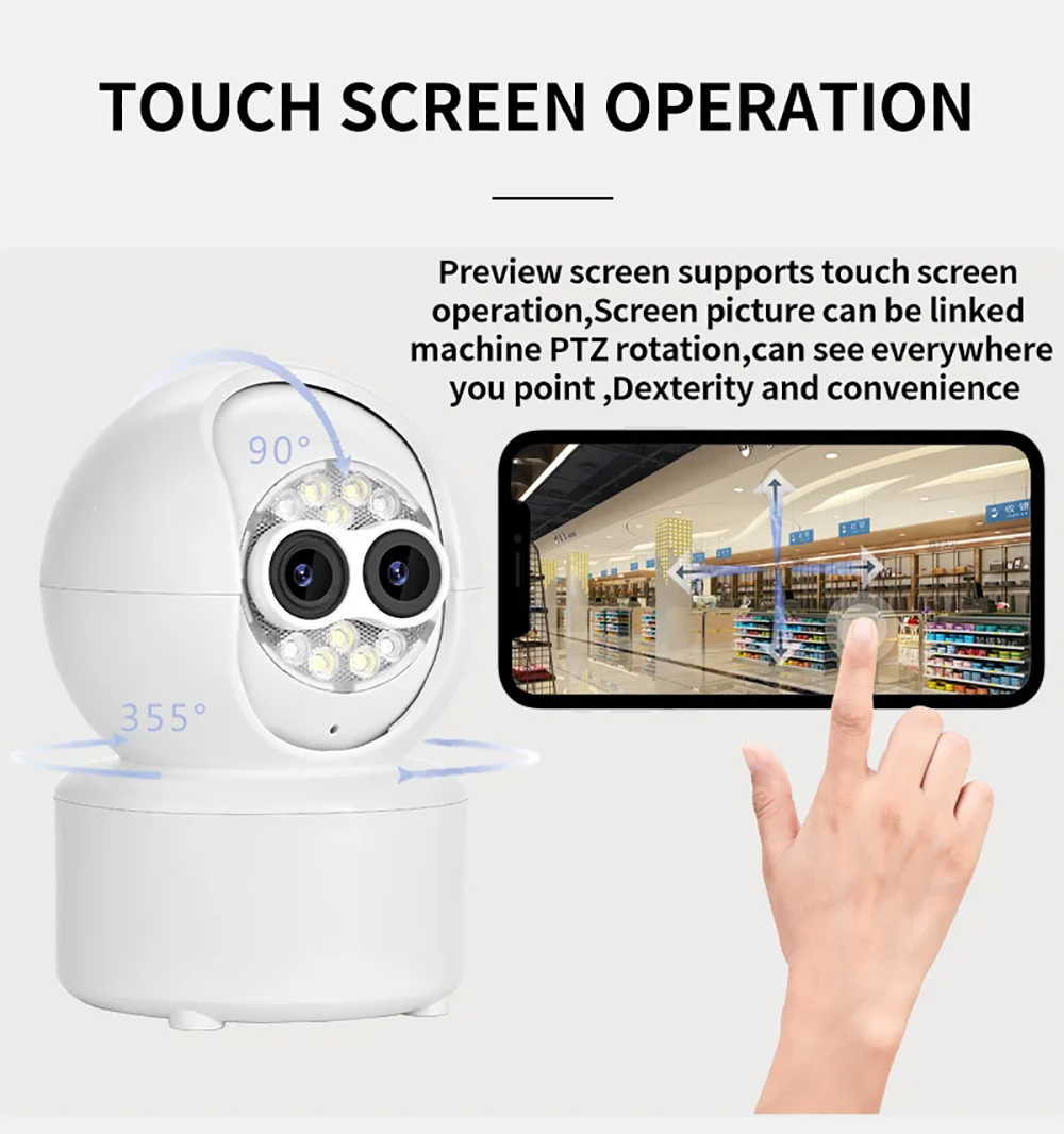 ICsee Dual-Lens 4MP beveiligin - Home Cinema Sony recensie en prijs