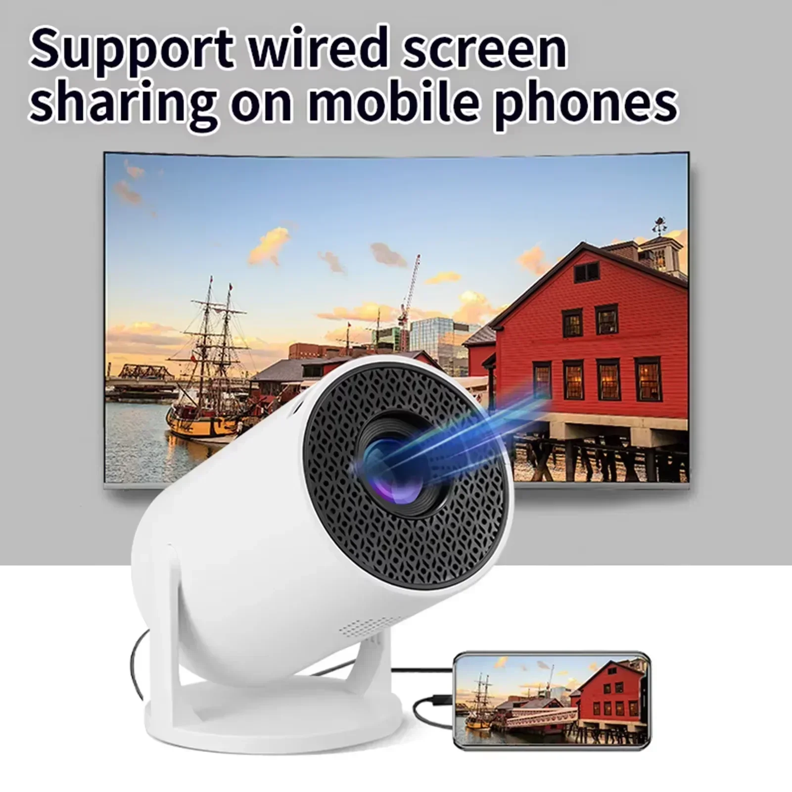 Nieuwe SmartProjector Mini HY3 - Video Home Cinema recensie en prijs