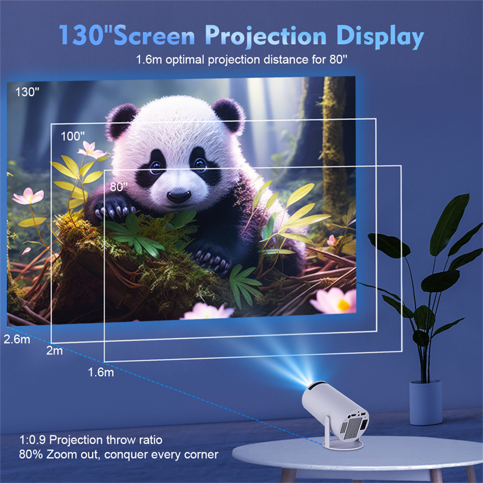 2026 Nieuwe HY300 Projector 4K - Video Home Cinema recensie en prijs