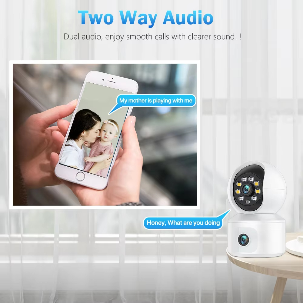 6MP ICSEE WiFi IP-camera Dubbe - Home Cinema Sony recensie en prijs