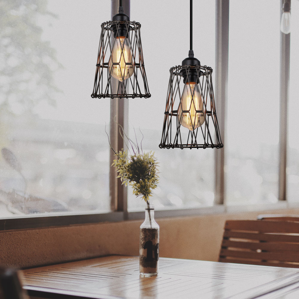 Vintage Hanglamp Metalen Lampe - Home Cinema Glasses recensie en prijs