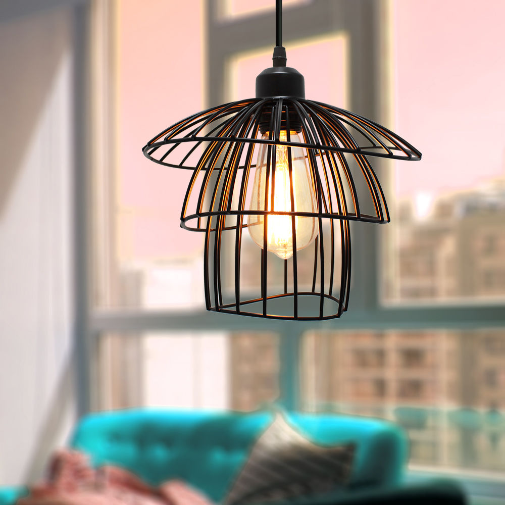 Vintage Hanglamp Metalen Lampe - Home Cinema Glasses recensie en prijs