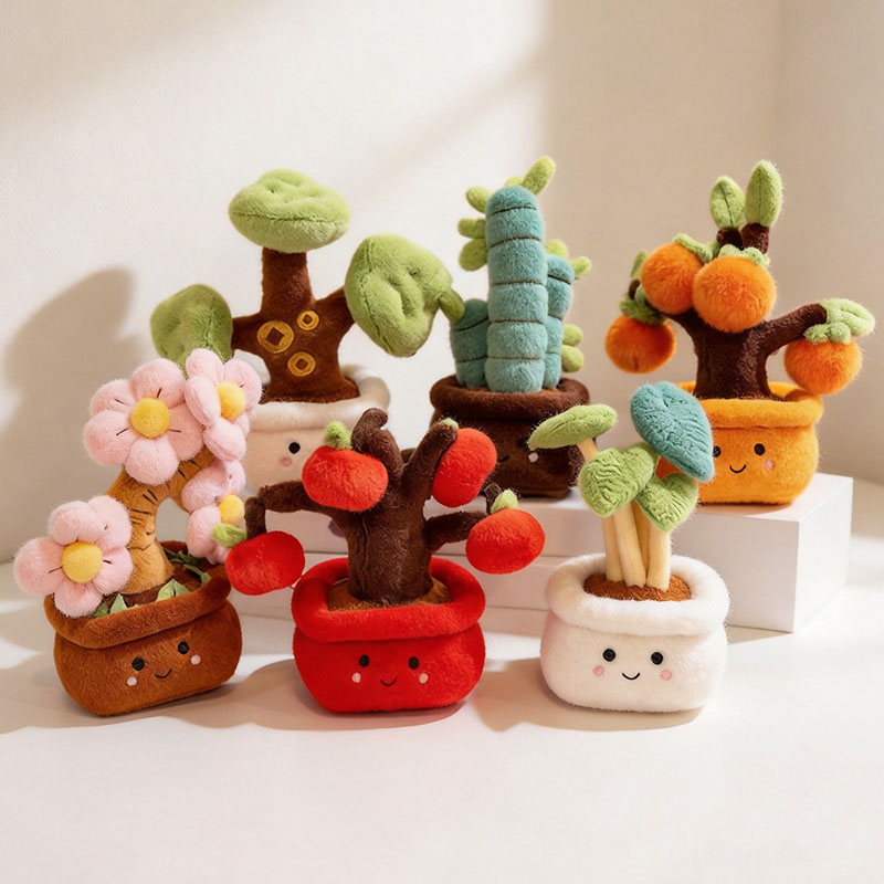 25 cm Kawaii Ingemaakte Knuffe - Home Cinema Apple recensie en prijs
