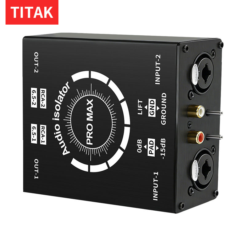 3Pin XLR/RCA/TS/TRS Ground Loo - Home Cinema Equipment recensie en prijs