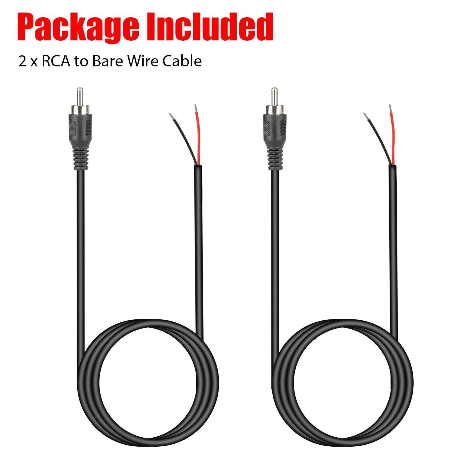 2-pack 10ft RCA mannelijke ste - Home Cinema Sound System recensie en prijs
