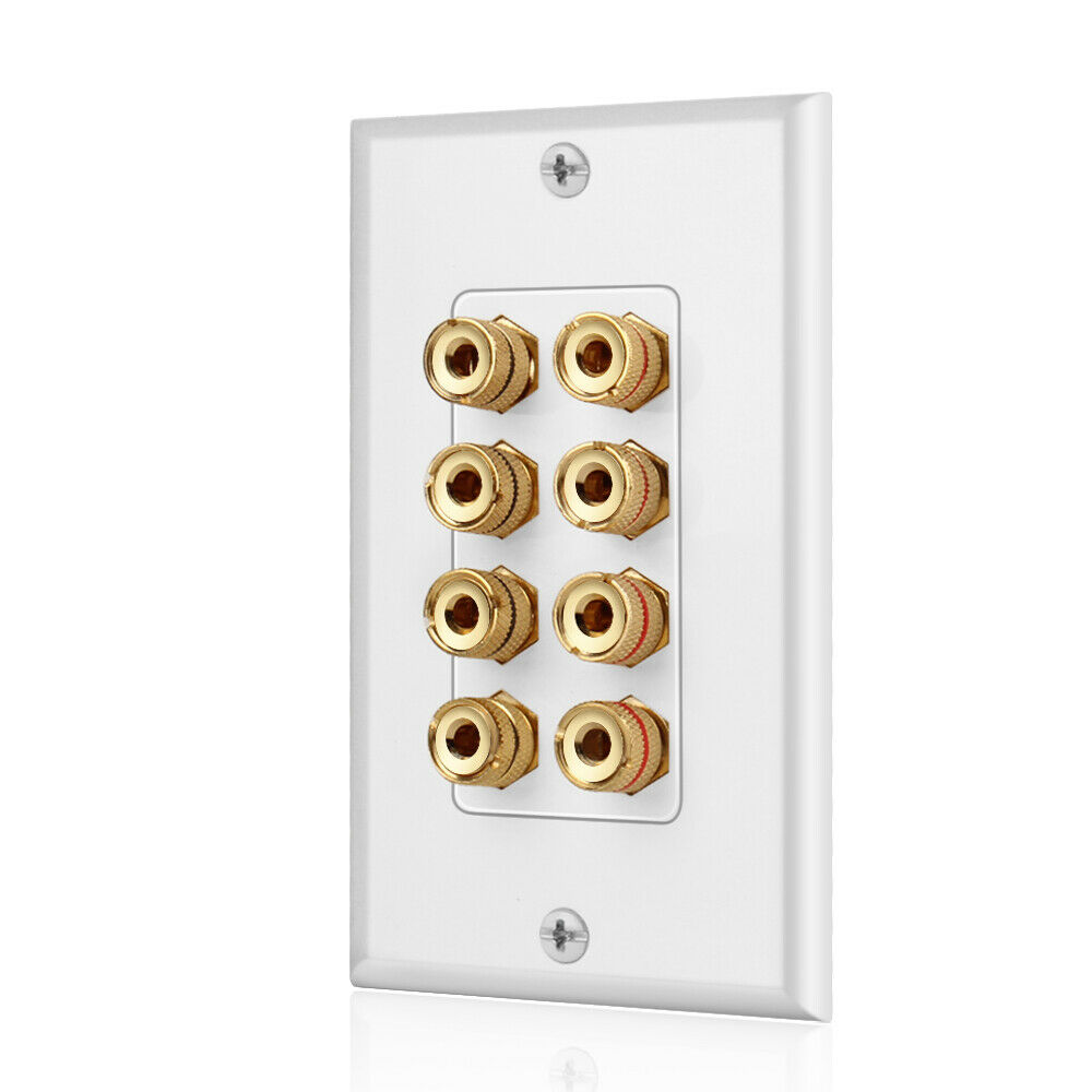 A68Z 8-palen luidsprekerwandpl - Home Cinema Equipment recensie en prijs
