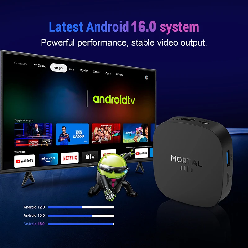 2026 Nieuwe T1+ 8K HD TV Box A - Video Home Cinema recensie en prijs