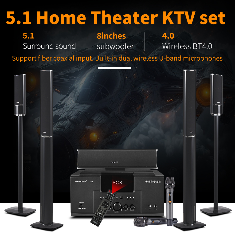 5.1 Surround Home Theatre-syst - Home Cinema Xlr recensie en prijs