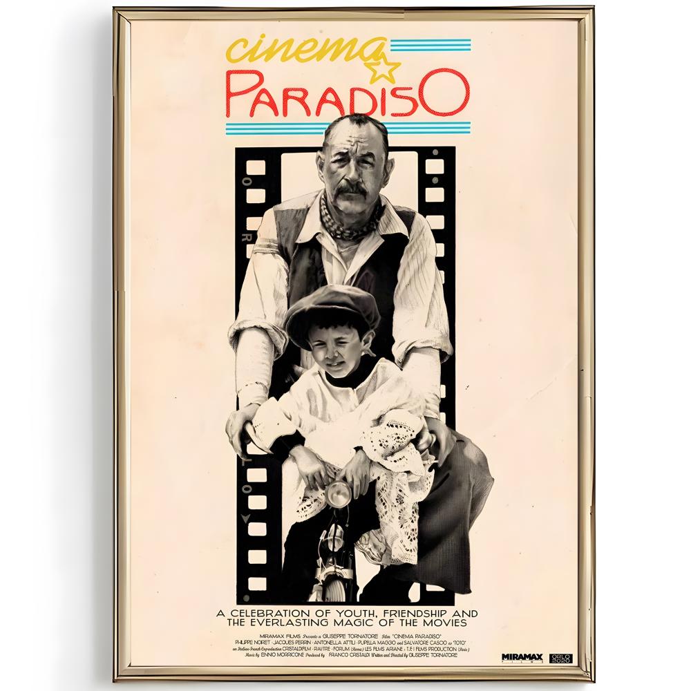 Film Drama Cinema Paradiso Pos - Home Cinema Interiors recensie en prijs