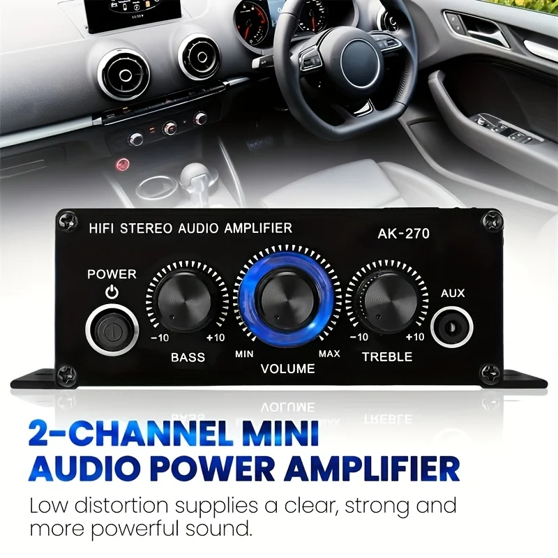 AK-270 400W Mini Eindversterke - Home Cinema Sound System recensie en prijs