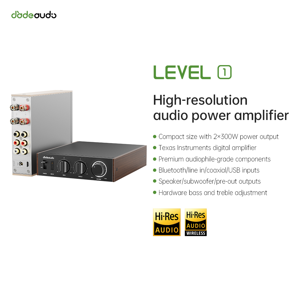 JadeAudio Level 1 Desktop HiFi - Home Cinema Sound System recensie en prijs