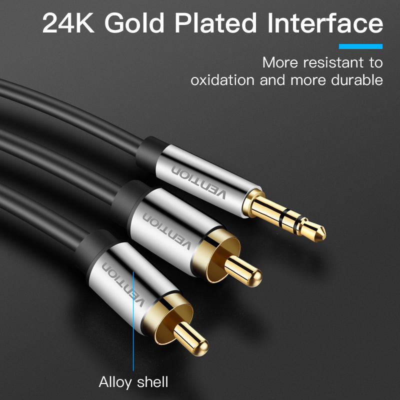Ventie RCA Kabel 3.5 naar 2rca - Home Cinema Sound System recensie en prijs
